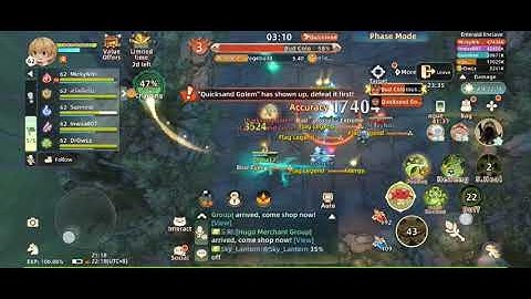 Phase 3 Emerald Enclave, Healer POV, Tree Of Savior