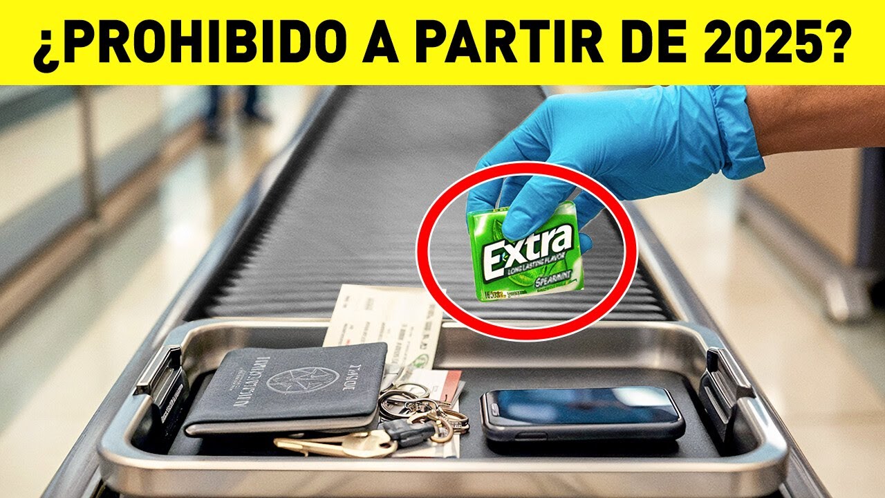¡Artículos cotidianos impactantes PROHIBIDOS por la TSA en 2025!