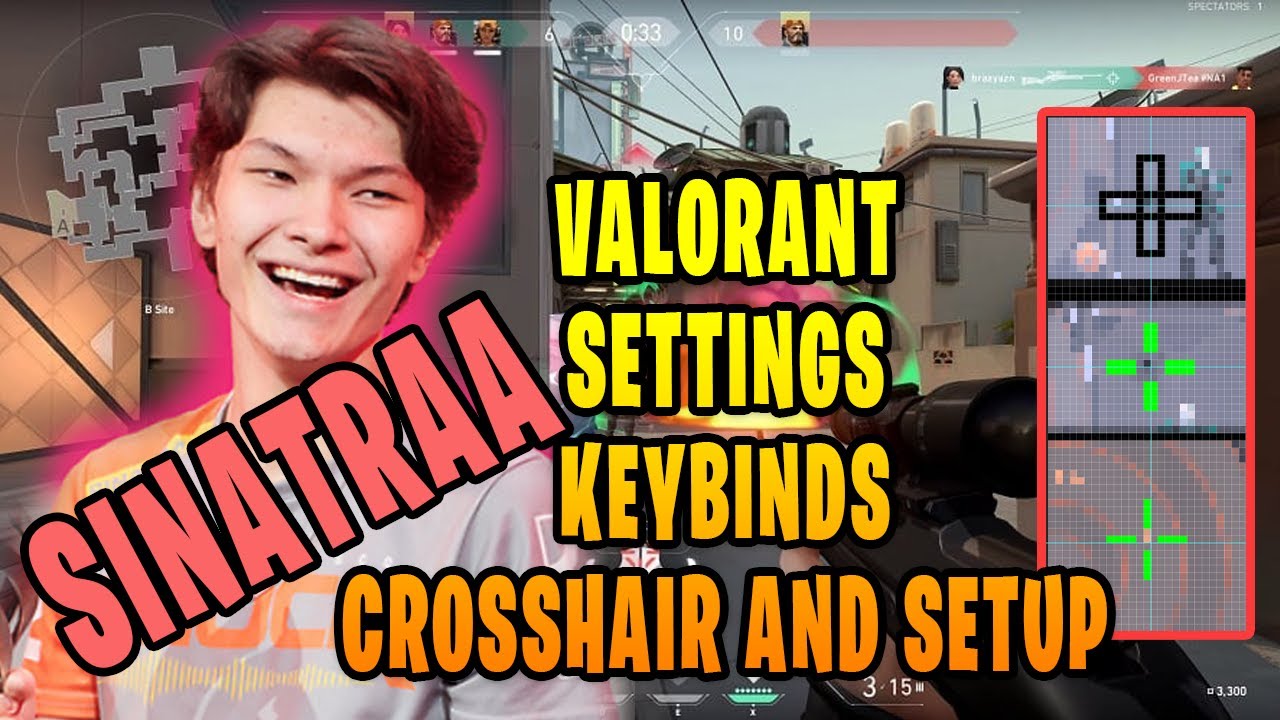 Sinatraa Valorant Settings Sensitivity Keybinds Crosshair And Setup Updated Dec 2020 Youtube