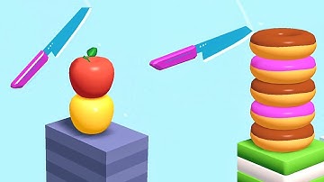 Slice Master Game! Satisfying and Relaxing ASMR Slicing Video