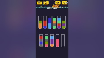 Water Sort Puzzle - level 1552
