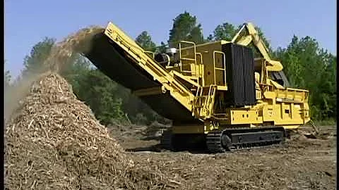 HG4000TX Horizontal Grinder  Vermeer Forestry Management Equipment
