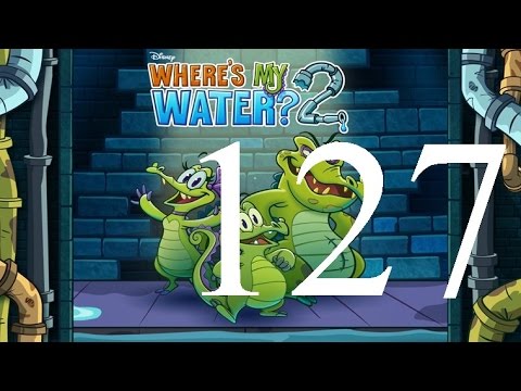 Where's My Water 2 Level 127: Rope Bridge 3 Ducks iOS Walkthrough