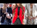 MODA 2020 COMO LLEVAR UN BLAZER CON ESTILO TENDENCIAS 2020 BLAZERS OUTFITS MODA MUJER