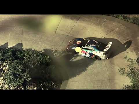 Very Amazing Dangerous Car Driver  in China's mountains   Red Bull Drift   決戰天門山720p