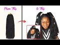 😱 5 MINUTES QUICK HAIRSTYLE USING: Bohemian Passion Twists! BARBIE PONYTAIL Tutorial 🤩