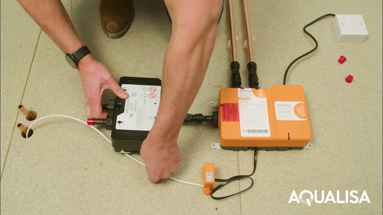How to install an Aqualisa Q™ smart diverter YouTube