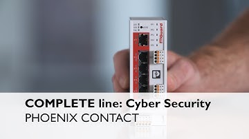 Cyber security for the control cabinet with COMPLETE line
