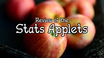 Stats Applets Review
