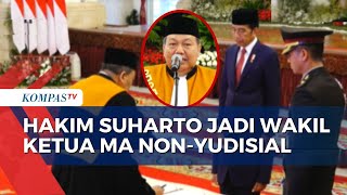 Presiden Jokowi Lantik Hakim Agung Suharto Jadi Wakil Ketua Ma Bidang Non Yudisial  Ma News