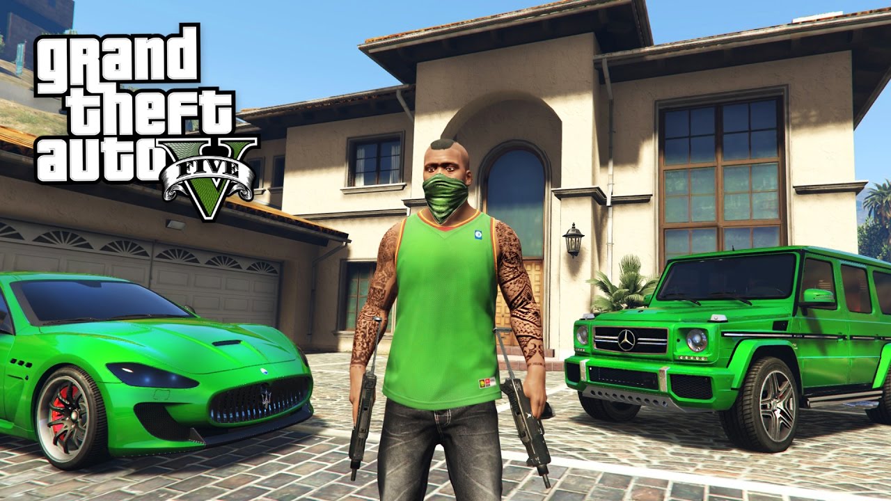 Franklin's New REAL ESTATE AGENCY!!! (Real Life Mods #204) GTA 5