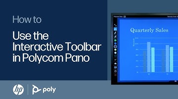 How to use the Interactive Toolbar in Polycom Pano | HP Support