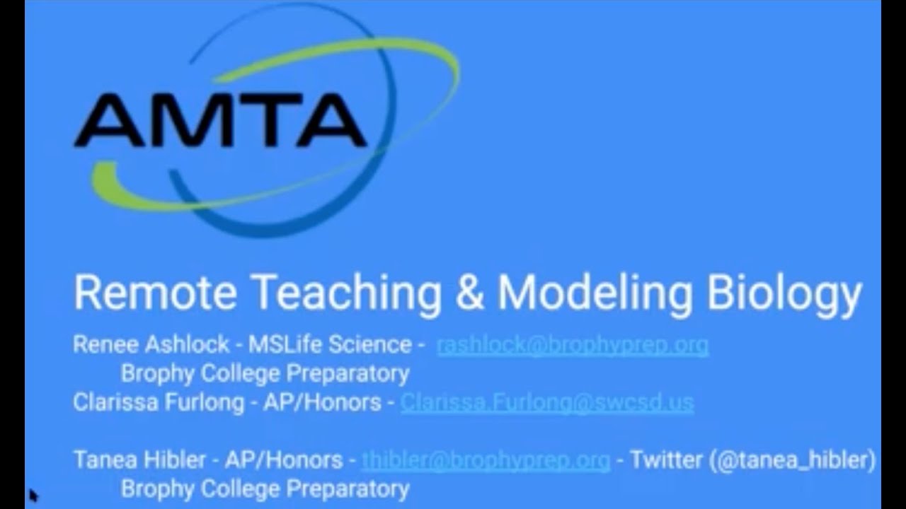 Webinar - e-learning Modeling resources (Hugh Ross, 2020)