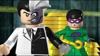 LEGO Batman 100% Guide - Episode 1-5 - The Face-Off (All Minikits/Red Brick/Hostage) screenshot 4