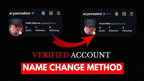 How to Change Your Verified Instagram Account Name | Official Method