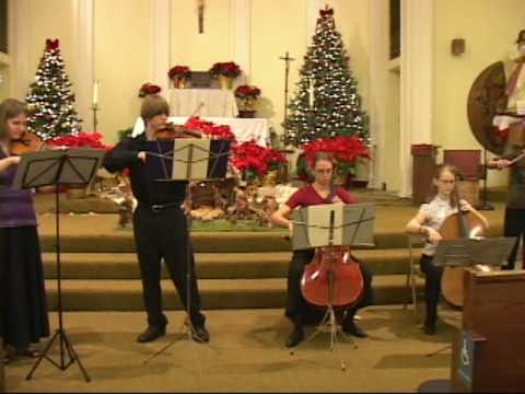 Sliva Siblings play Handel's Sinfonia from Messiah...