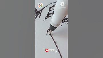 Stippling Drawing❤️ #viral #creative #shorts #drawing #art