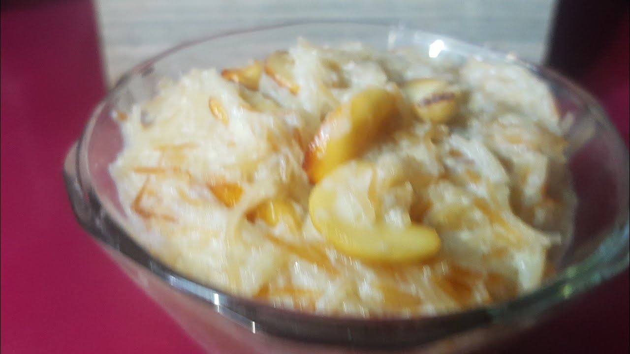 Easy steps to make tasty Vermicelli kheer Shewayya kheer with less ingredient YouTube