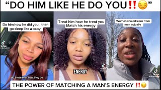 WOMEN ARE NOW MATCHING MEN’S ENERGY‼️🫣 “DO HIM JUST LIKE HE DO YOU‼️”😏