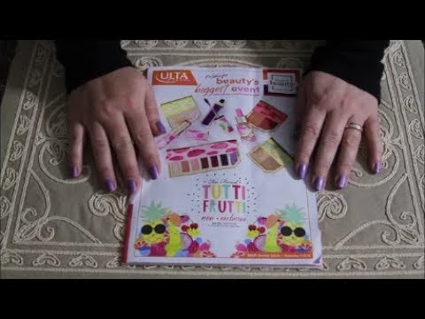 ASMR Page Turning ~ Ulta Sep18