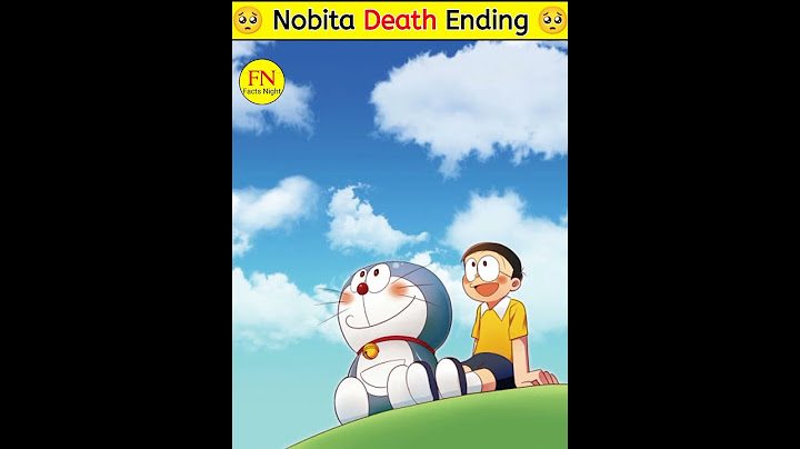 🥺Nobita Death Ending। Very Emotional Nobita Death Ending। #shorts #sad #nobita #doremon