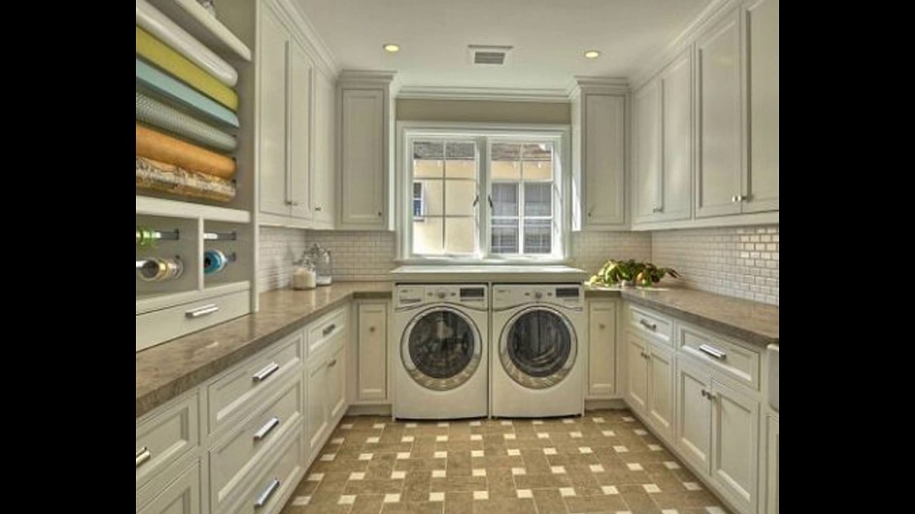 Laundry Room Cabinets - YouTube