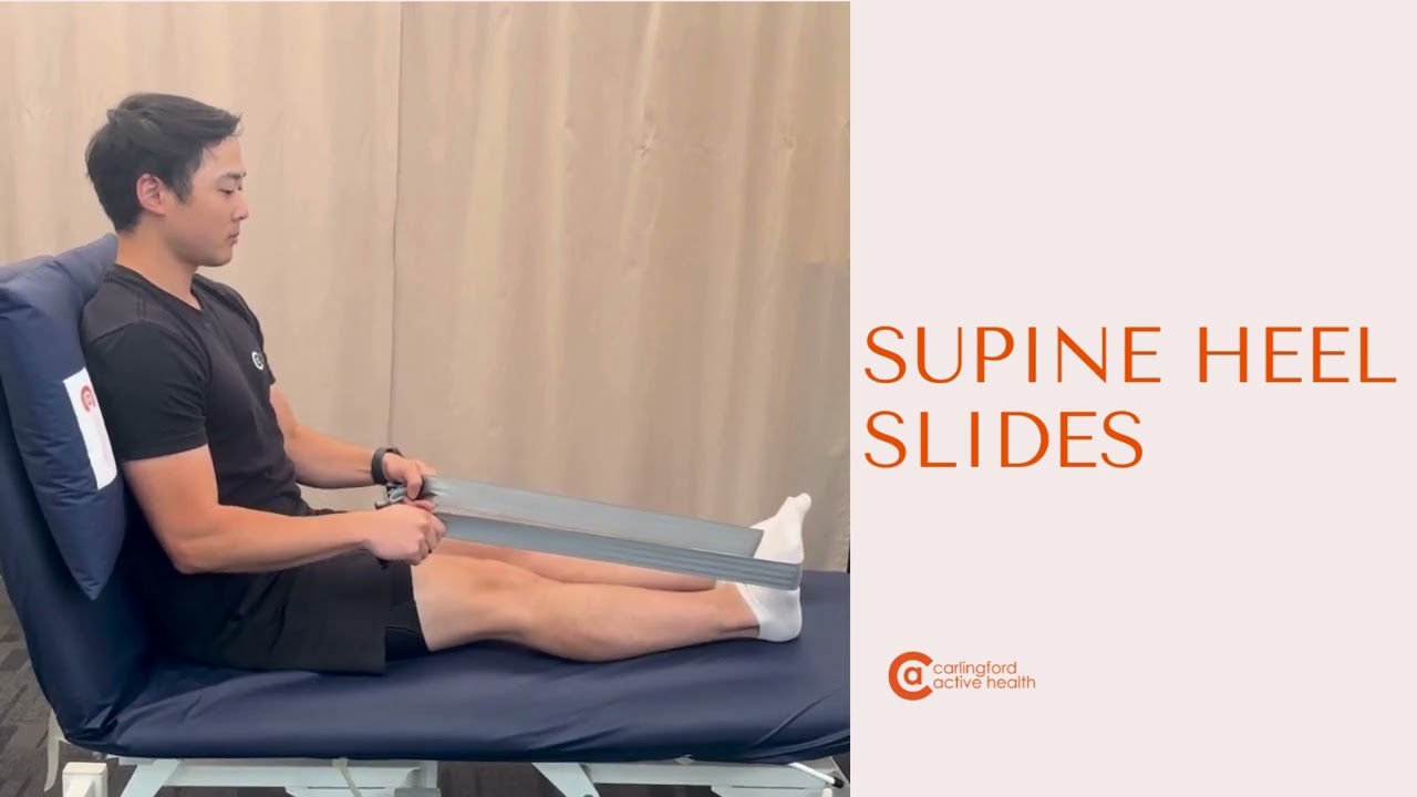 Supine Heel Slides 