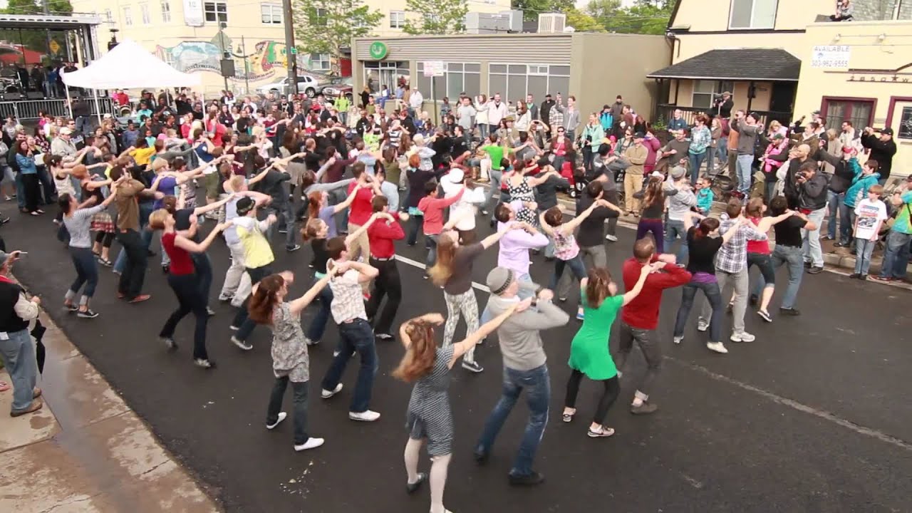 Five Points Jazz Festival Flash Mob by cmDance - YouTube