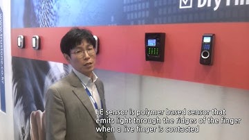 Touchless fingerprint system