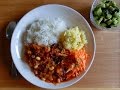 豆のチリコンカン 雷と虹