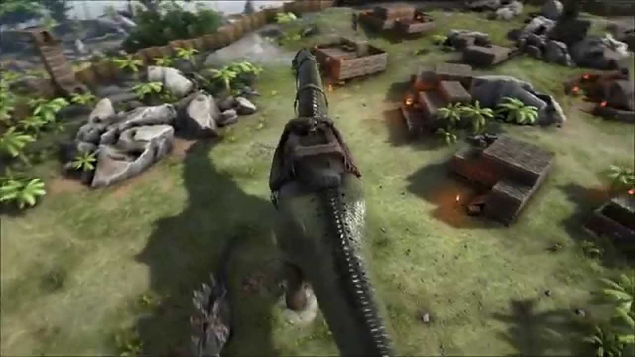 DINO RIDING SURVIVAL - ARK  Survival Evolved