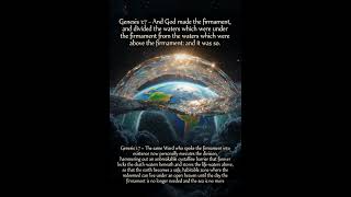 What Sunday Schools Miss About the Crystalline Barrier of Genesis 1:7