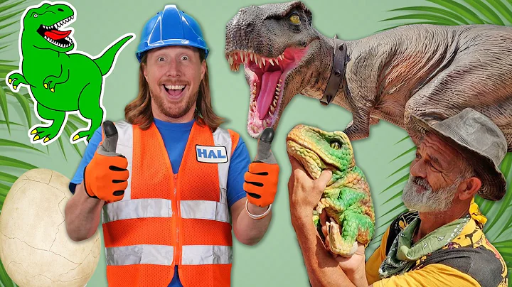 🦕Dinosaur Adventure with Handyman Hal 🦖 T-Rex, Triceratops, and Dinosaur Egg Hatching