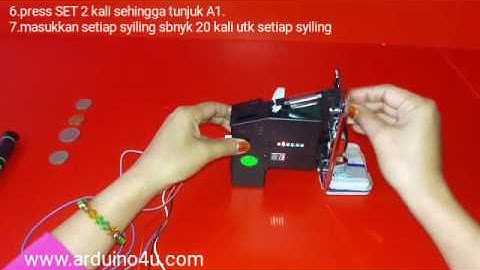 how to set coin acceptor