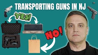 Transporting Firearms in NJ:  What To Know