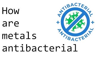 How are metals like copper antibacterial