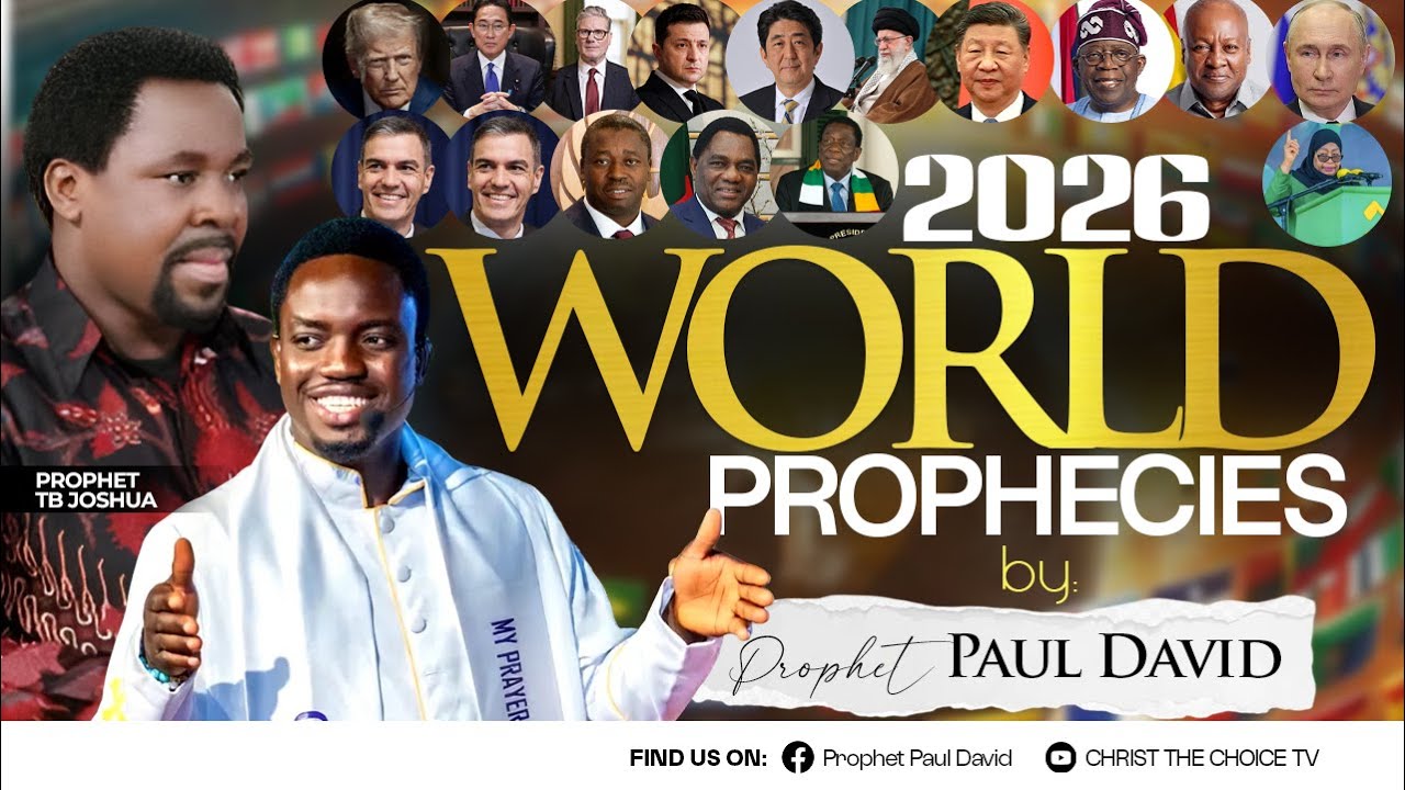 WORLD PROPHECIES FOR 2026!! 