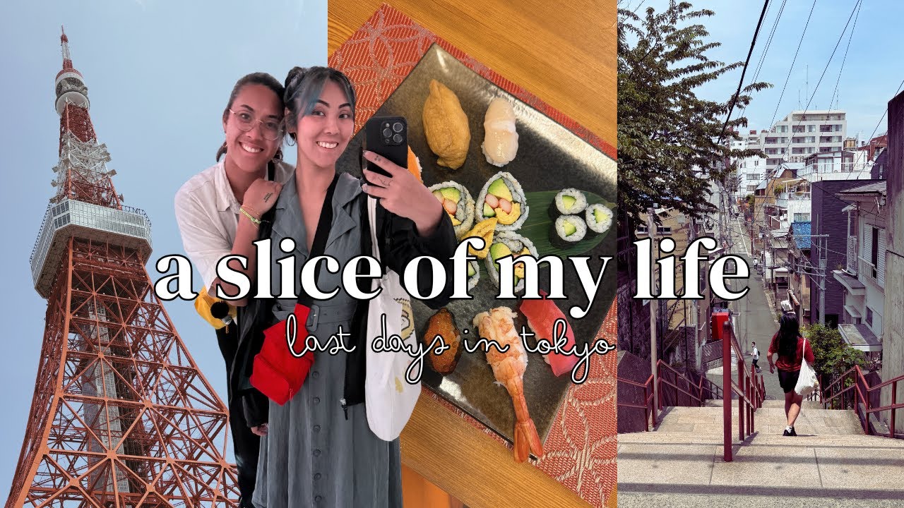 japan trip | sushi making, customizing jeans, snoopy cafe, team labs | a slice of my life vlog