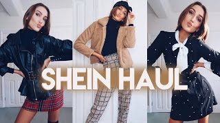 Shein Haul & Try On December - Faux Fur Coats, Knitwear, Teddy Coat Blaise Dyer
