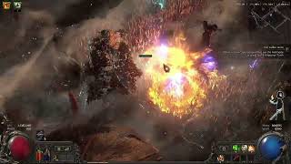 POE 2 - 1 Click Explosive spear vs T3 Simulacrum