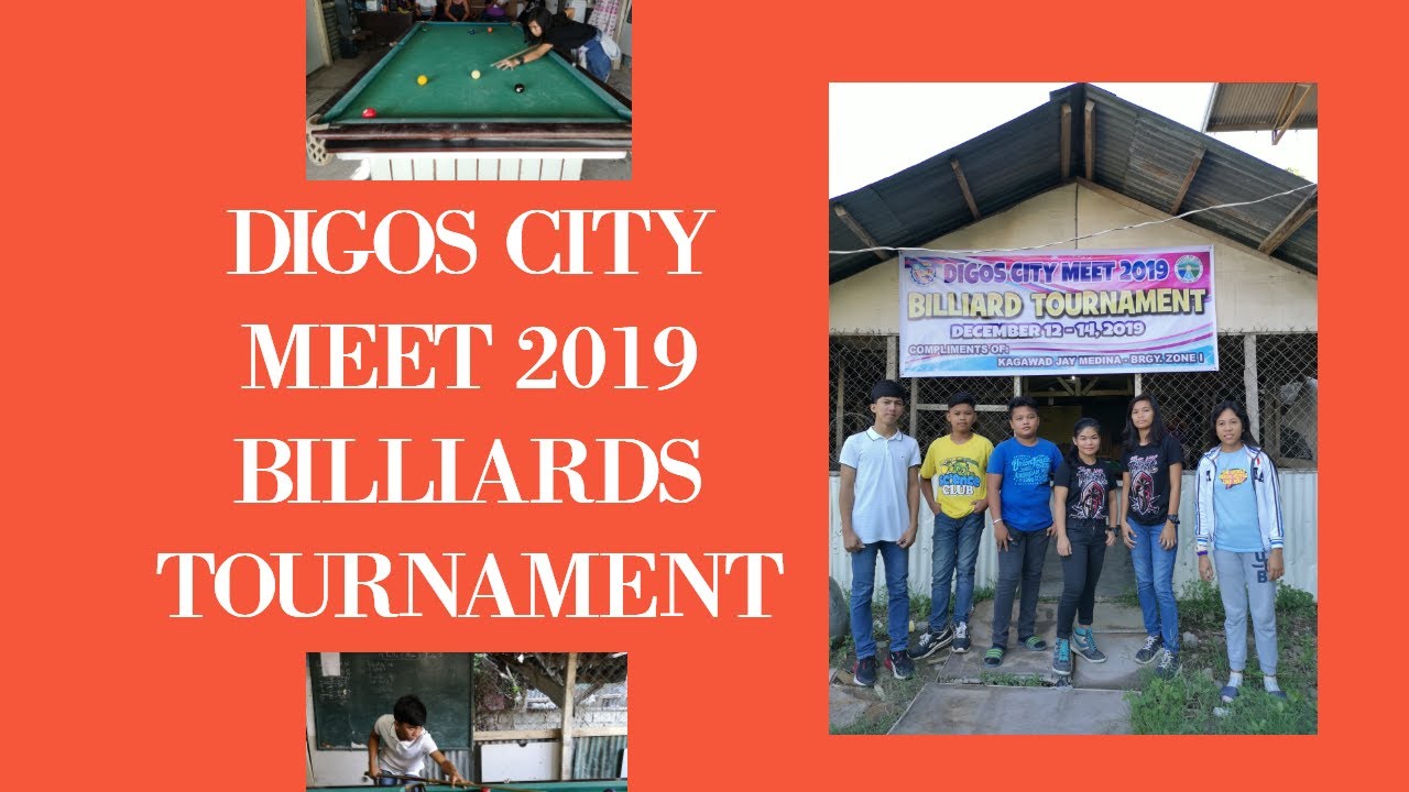Billiards Highlights: Digos City Meet 2019 Billiards Tournament