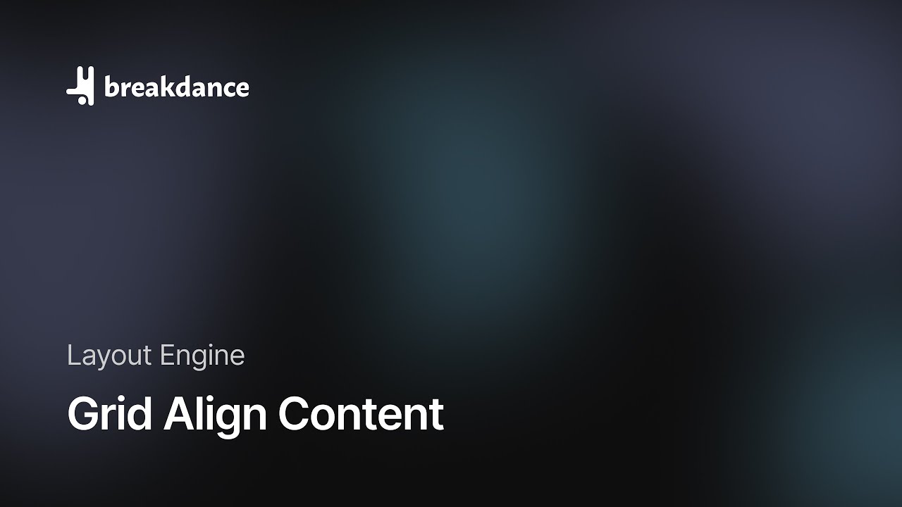 Grid Align Content - YouTube
