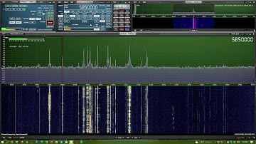 SDRplay RSPdx SDR 5850 kHz Shortwave Radio Slovakia via WRMI