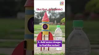 How to Build a Rocket  Science Experiments for Kids   #DIYRocket