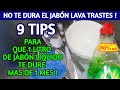 🔝 cuanto te dura el JABÓN LÍQUIDO PARA LAVAR PLATOS ? quieres  que DURE MUCHOOO ?!!!