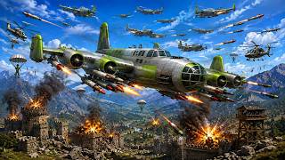 Air Attack AD Gameplay 🔥 INSANE Air Combat Mission! Destroy Enemy Base | Full Gameplay screenshot 5