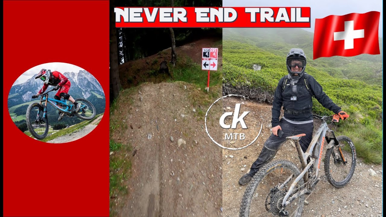 Biketrails Flims / Laax - Never End Trail || 1150hm Fahrspaß