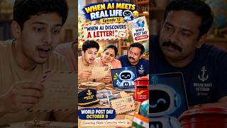 Ep-15-“AI DISCOVERS A LETTER!”💌🌍World Post Day-Oct-9 #worldpostday #indianpost #handwrittenletters