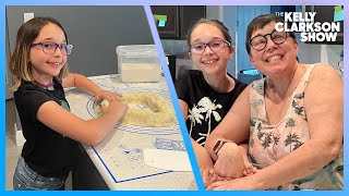 Kelly Clarkson Meets 9-Year-Old Gnocchi Entrepreneur