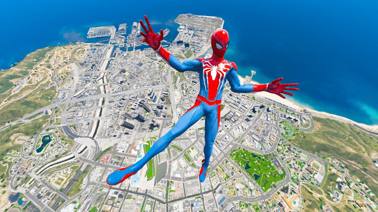 GTA 5 Ragdolls | SPIDERMAN FailsEp. (Euphoria physics | Funny Moments)